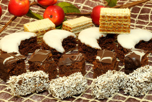 Mieszanka ciastek | Ciasteczka i deserki bankietowe Ciastkarnia Rarytas